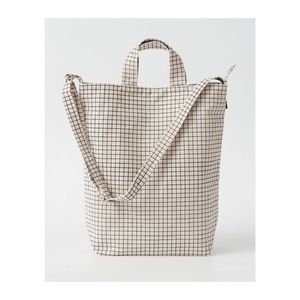 Checkered Baggu duck bag